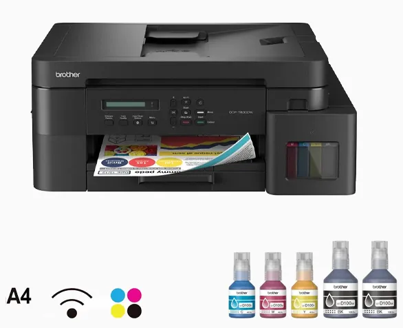 Brother DCP-T830DW | Ink Tank A4 Printer | Dual Brand Wifi Supported